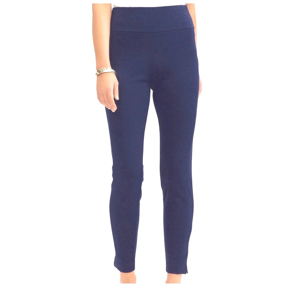 NEW Jess & Jane Leggings Small Blue Cotton Stretch Made‎ in USA M-31